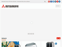 Tablet Screenshot of mhi-vrf.com